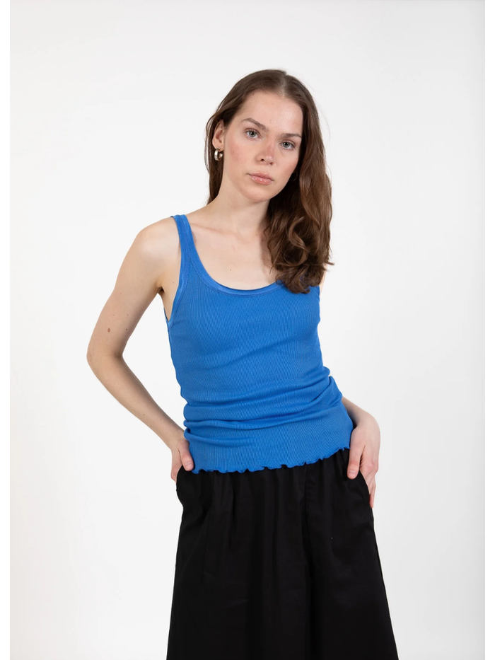 CC Heart Poppy Camisole Cobalt Blue