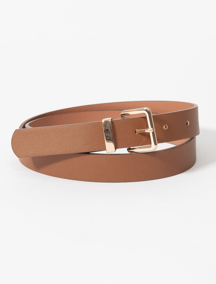 Ceinture à boucle carrée