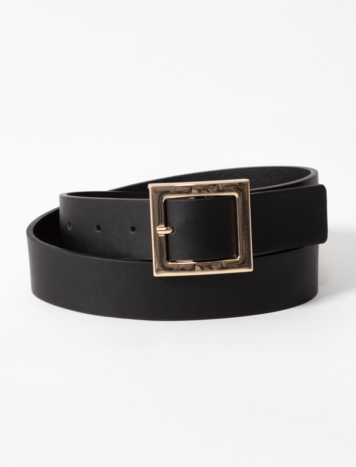 Ceinture avec boucle en métal
