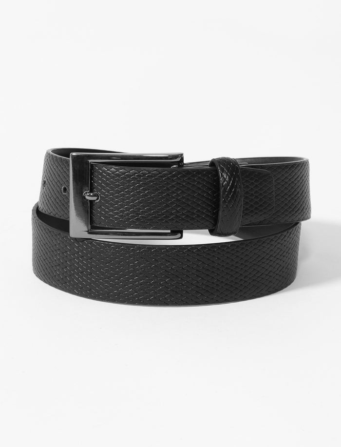 Ceinture en cuir véritable