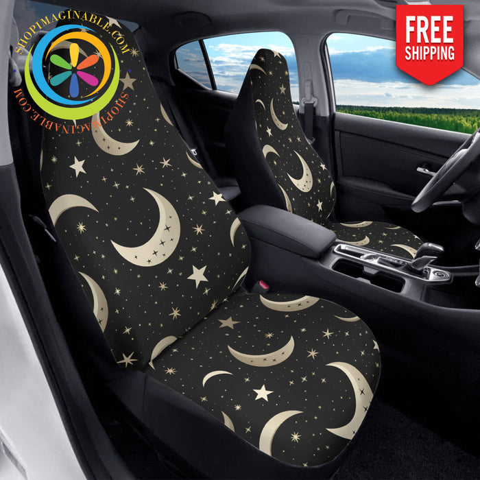 Celestial Moon & Stars Car Seat Covers Cover