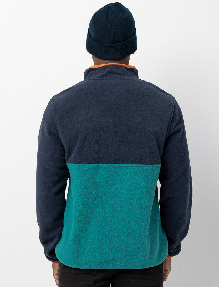 Chandail en polar à demi-zip