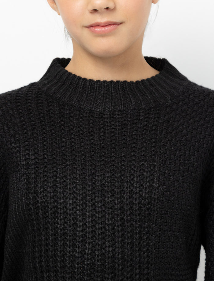 Chandail en tricot uni