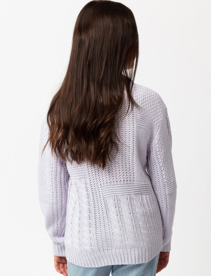 Chandail en tricot uni