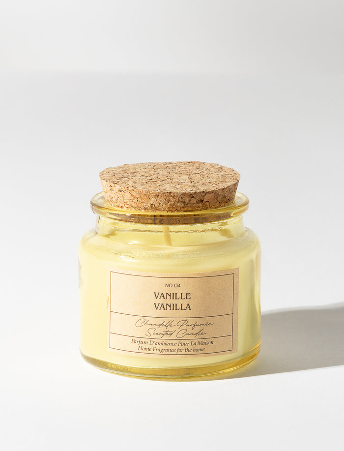 Chandelle parfumée vanille