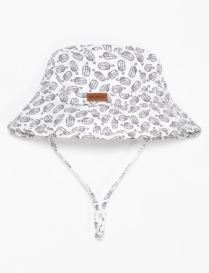 Chapeau cloche à cordon ajustable