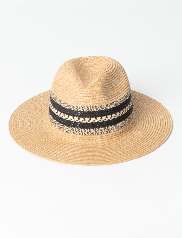 Chapeau Fedora en paille