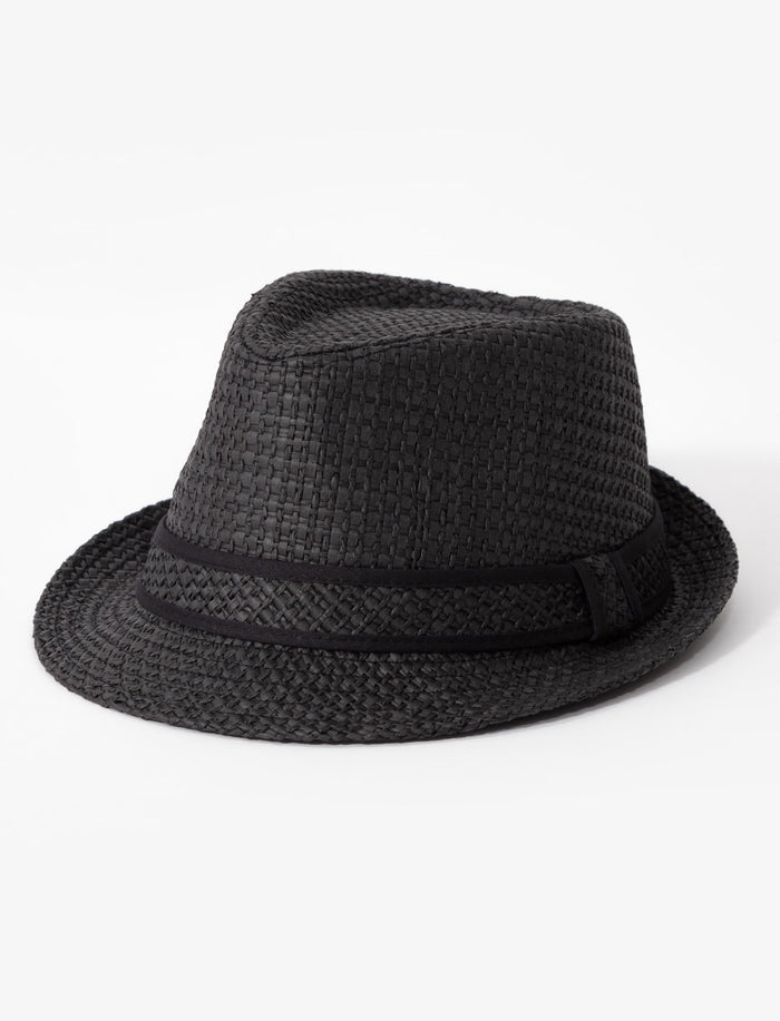 Chapeau Trilby en paille
