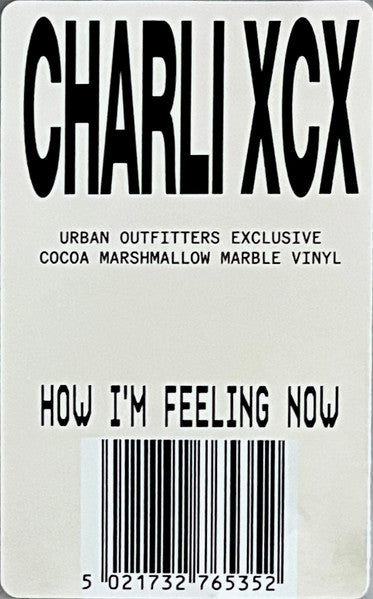 Charli XCX - How I'm Feeling Now (LP) [US] 2025 RP (Mint (M))