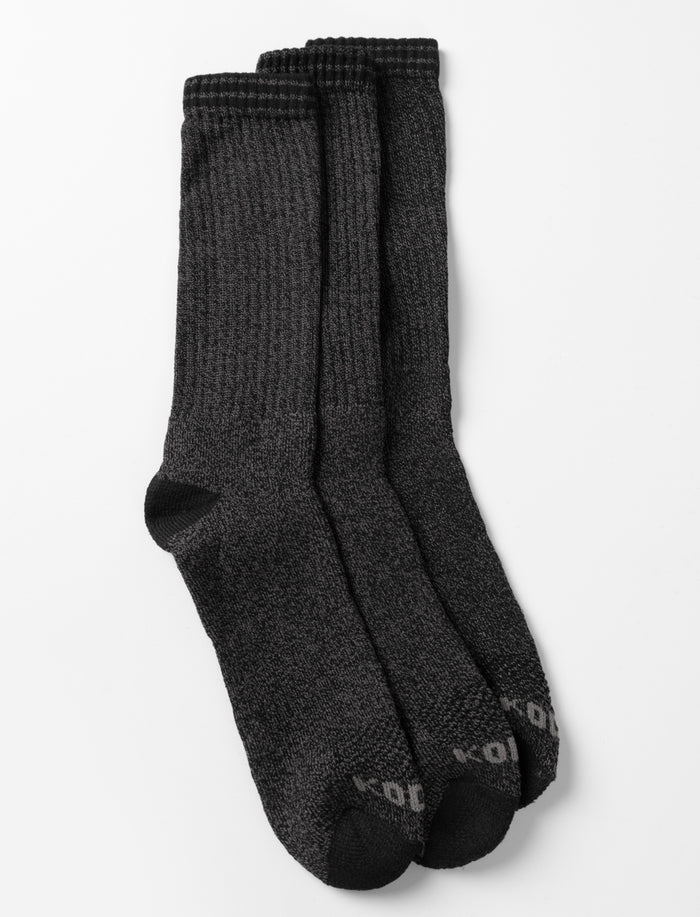 Chaussettes mi-mollet - paquet d e3