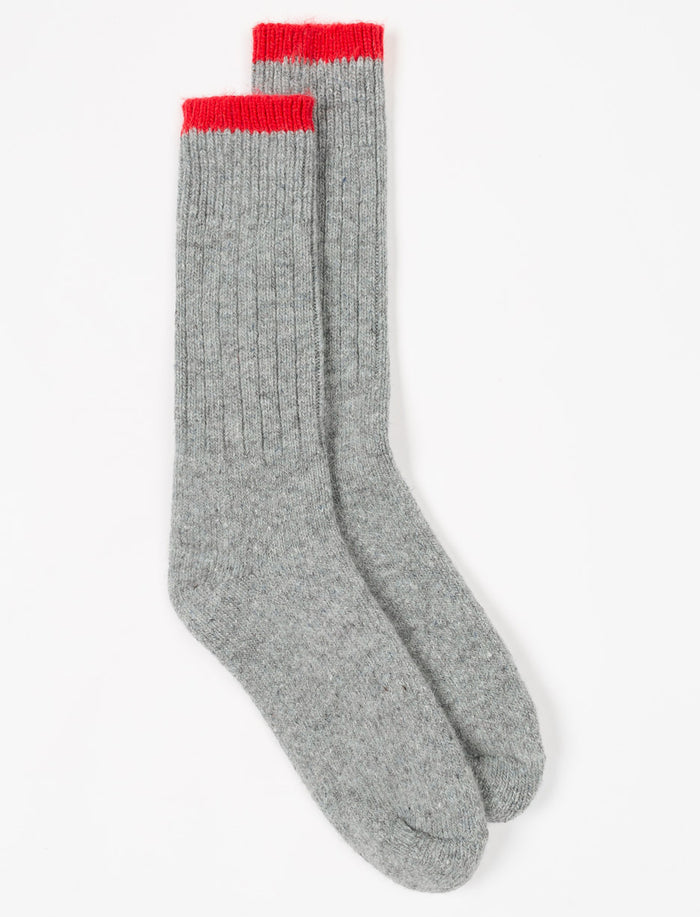 Chaussettes mi-mollet de laine