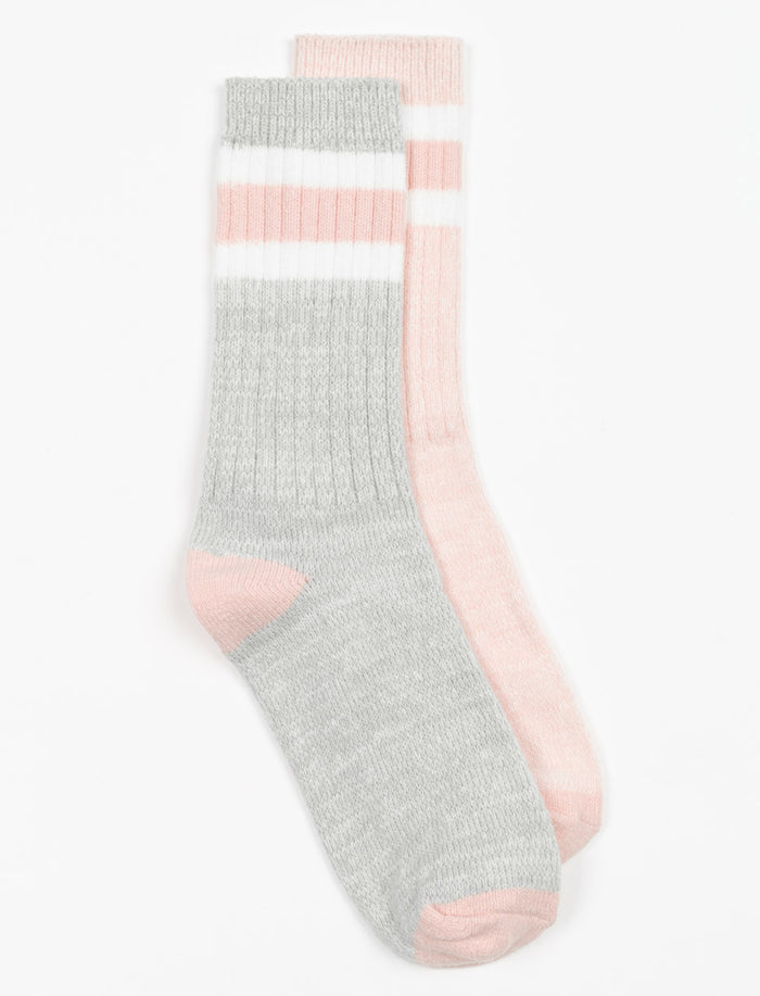 Chaussettes mi-mollet douces - paquet de 2