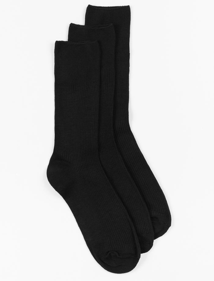 Chaussettes mi-mollet pour diabétiques - paquet de 3