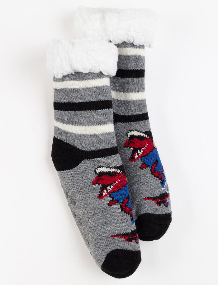 Chaussettes pantoufles en sherpa
