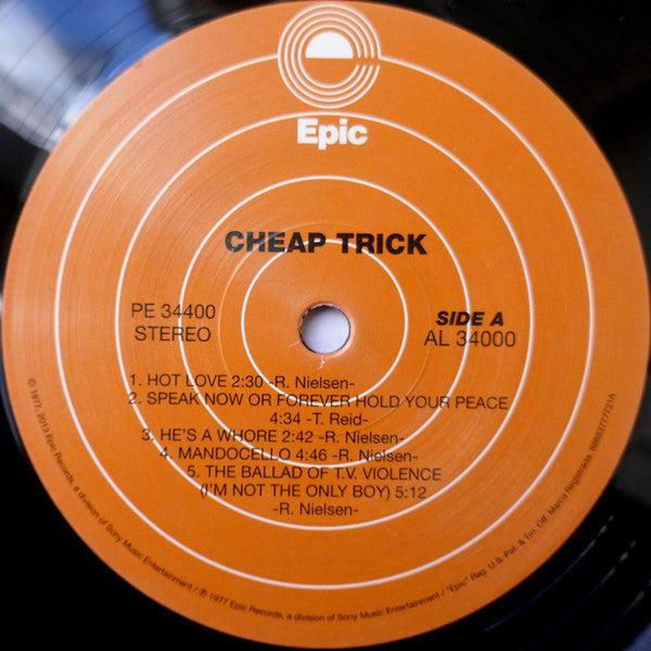 Cheap Trick - Cheap Trick (LP) [US] 2013 RP (Mint (M))