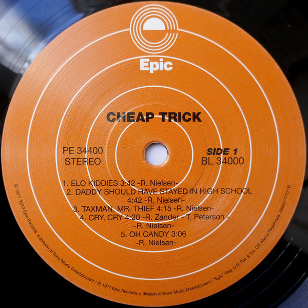 Cheap Trick - Cheap Trick (LP) [US] 2013 RP (Mint (M))