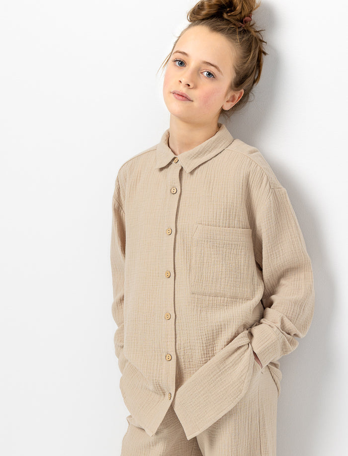Chemise ample Gauze