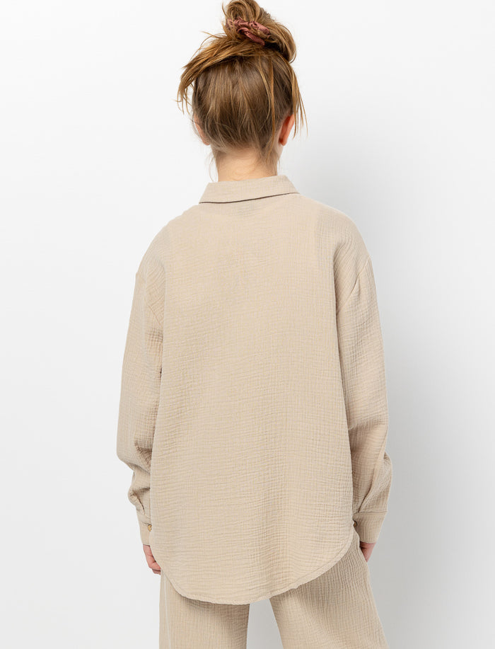 Chemise ample Gauze