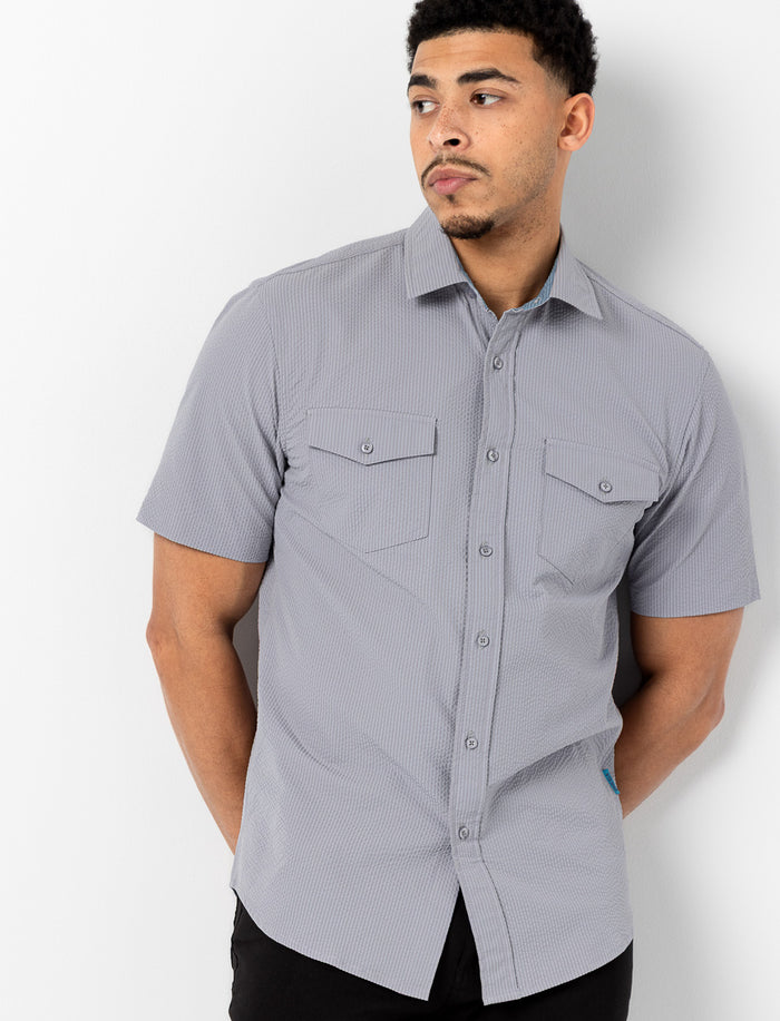 Chemise en crépon