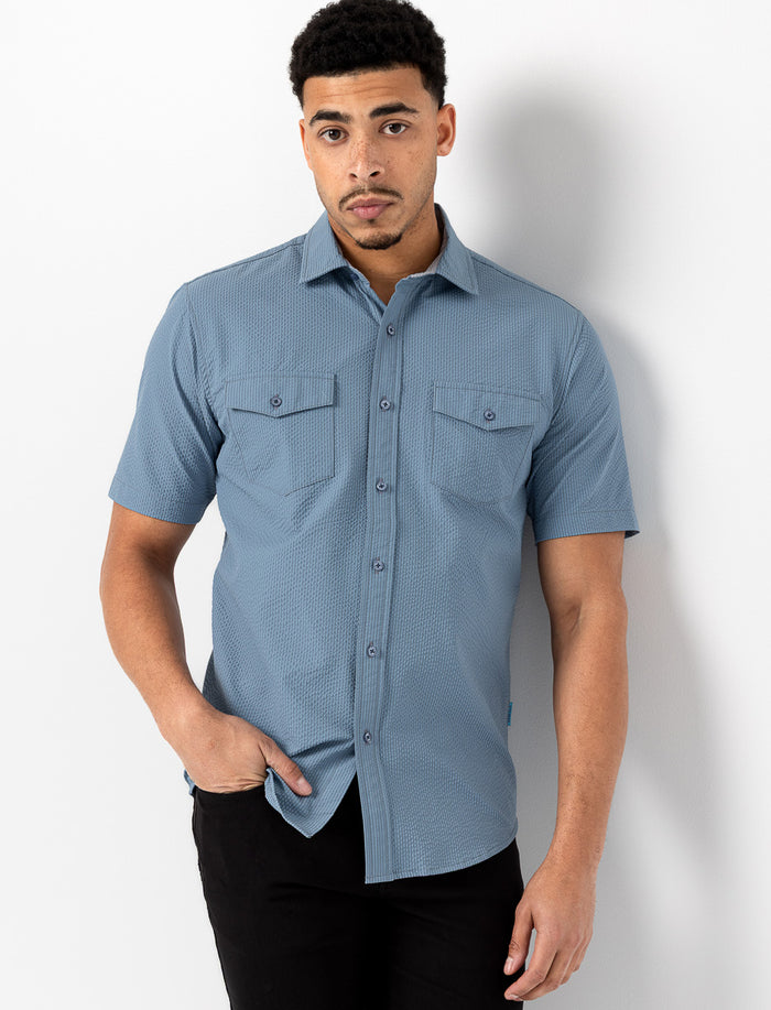 Chemise en crépon