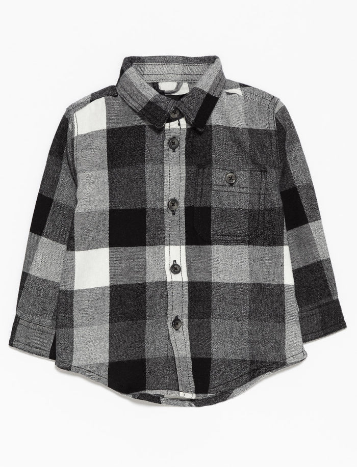 Chemise en flanelle à carreaux