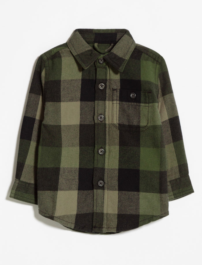Chemise en flanelle à carreaux