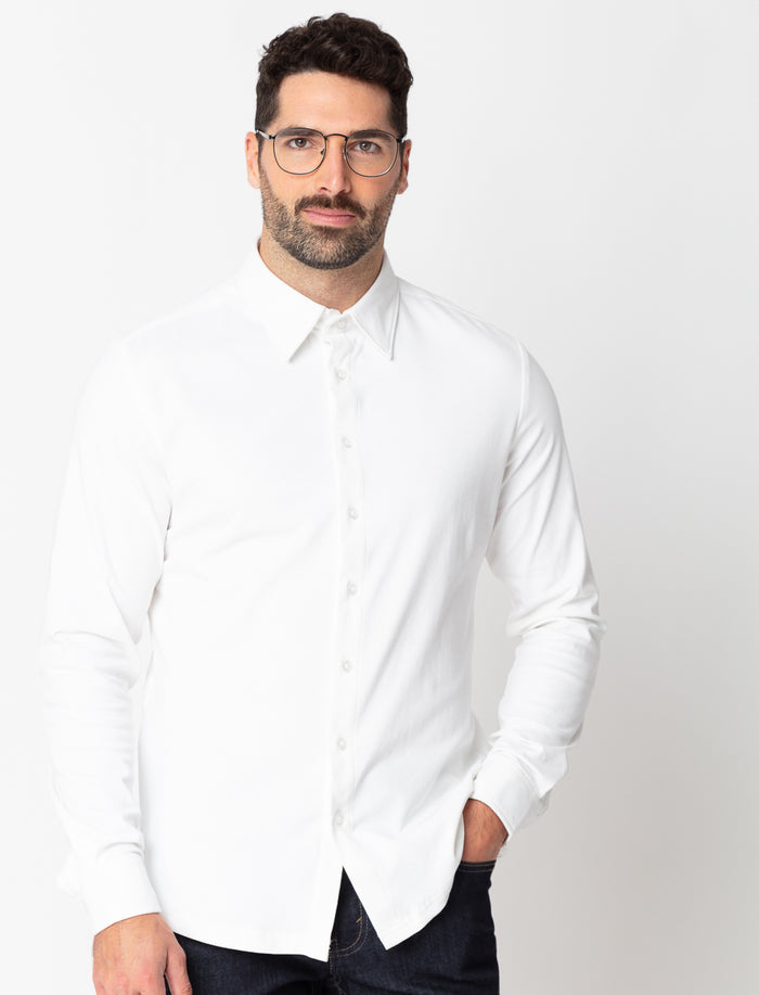 Chemise habillée unie