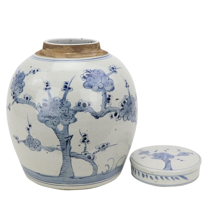 Cherry Blossom Flat Top Jar by The Enchanted Home