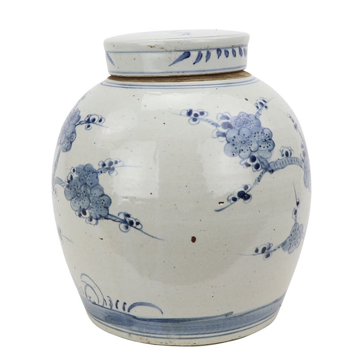Cherry Blossom Flat Top Jar by The Enchanted Home