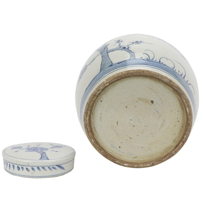 Cherry Blossom Flat Top Jar by The Enchanted Home