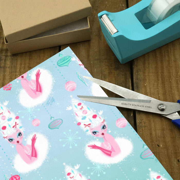 Christmas Coiffure • Gift Wrap Paper 3 Rolls