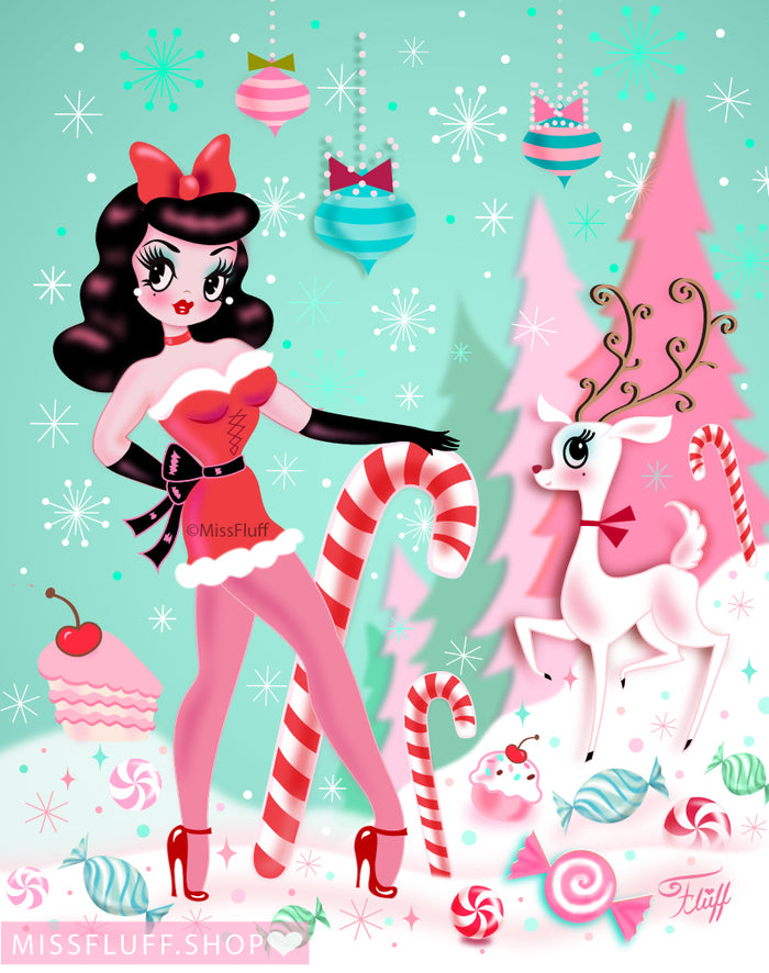 Christmas Cutie • Art Print