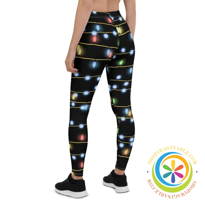Christmas Lights Full Length Leggings-ShopImaginable.com