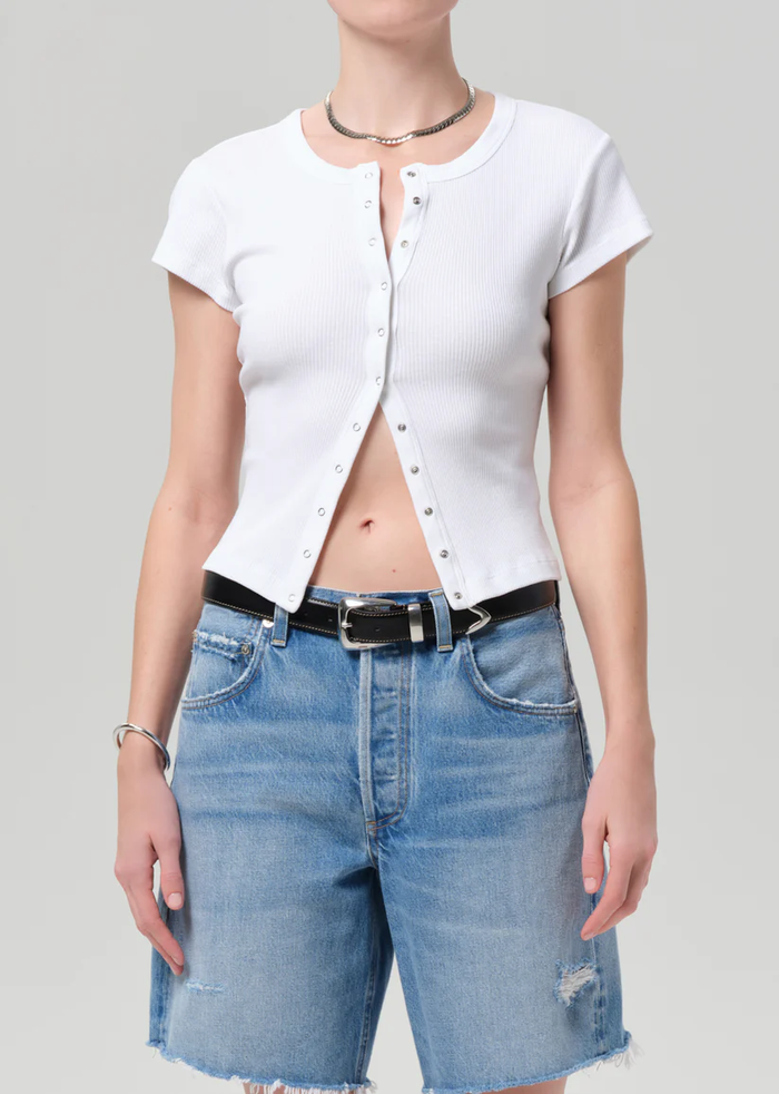 Citizens Of Humanity Tabi Short Sleeve Cardigan