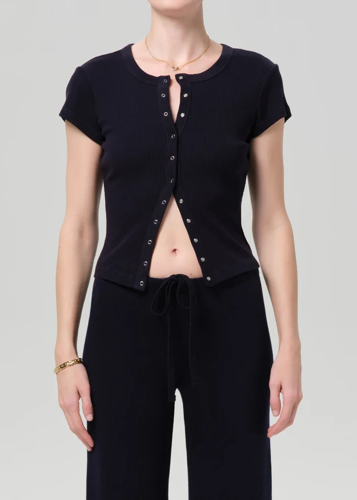 Citizens Of Humanity Tabi Short Sleeve Cardigan