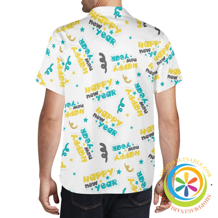 Classic Stylish New Years Party Hawaiian Casual Shirt Hawaiian
