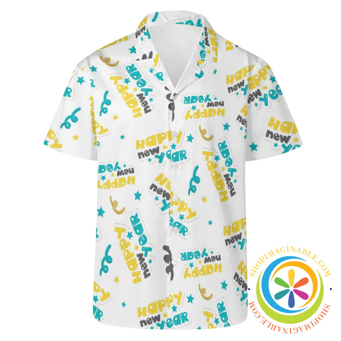 Classic Stylish New Years Party Hawaiian Casual Shirt Hawaiian