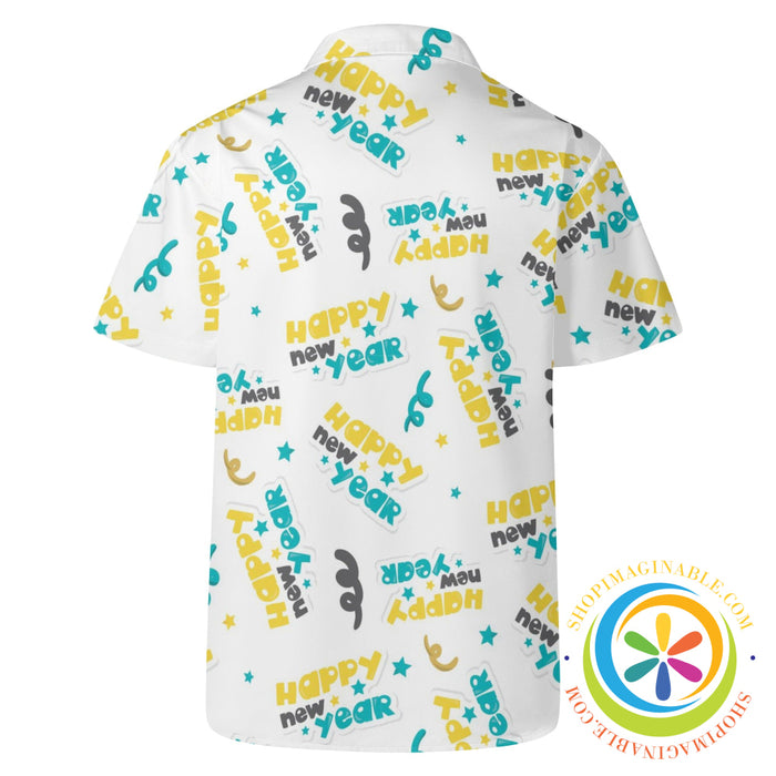 Classic Stylish New Years Party Hawaiian Casual Shirt Hawaiian