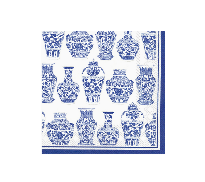 Cocktail Napkin - B/W Urns