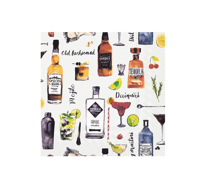 Cocktail Napkin - Cocktails