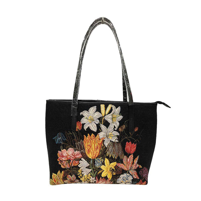 COLL-ART-AB-STILL| Ambrosius Bosschaert Still Life College/Shoulder Tote Bag