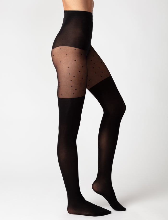 Collant à motifs