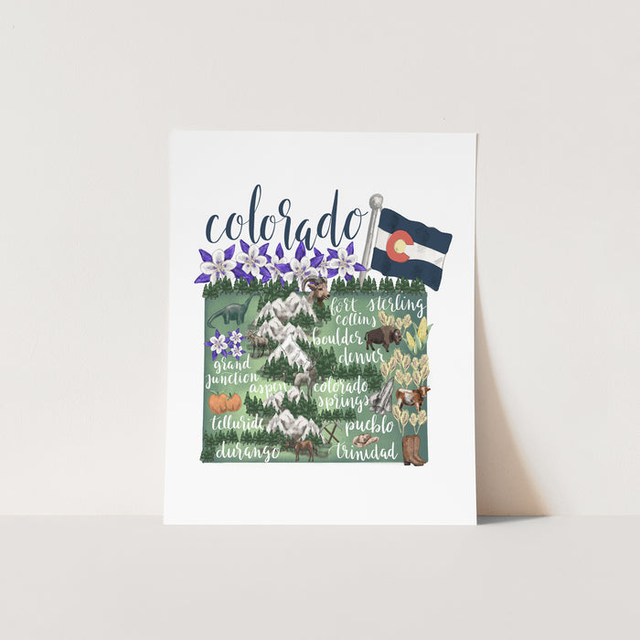 Colorado  - Art Print or Canvas - Jetty Home