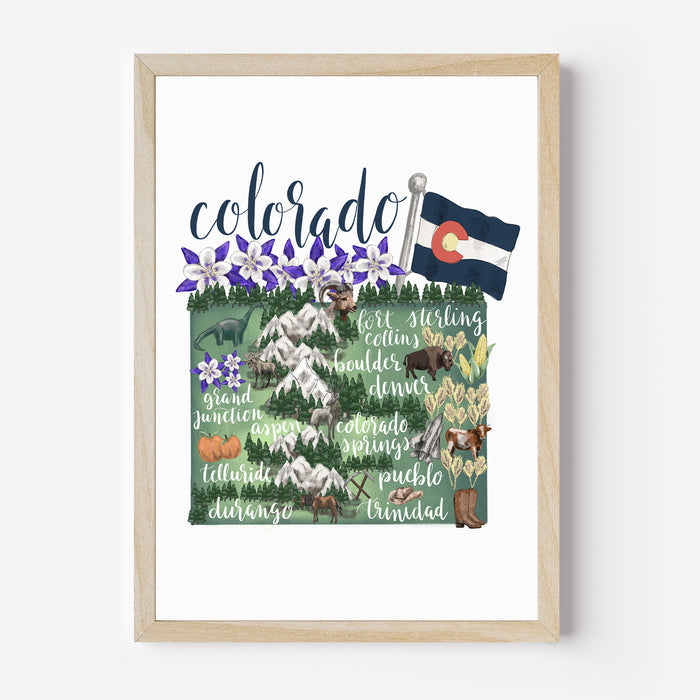 Colorado  - Art Print or Canvas - Jetty Home