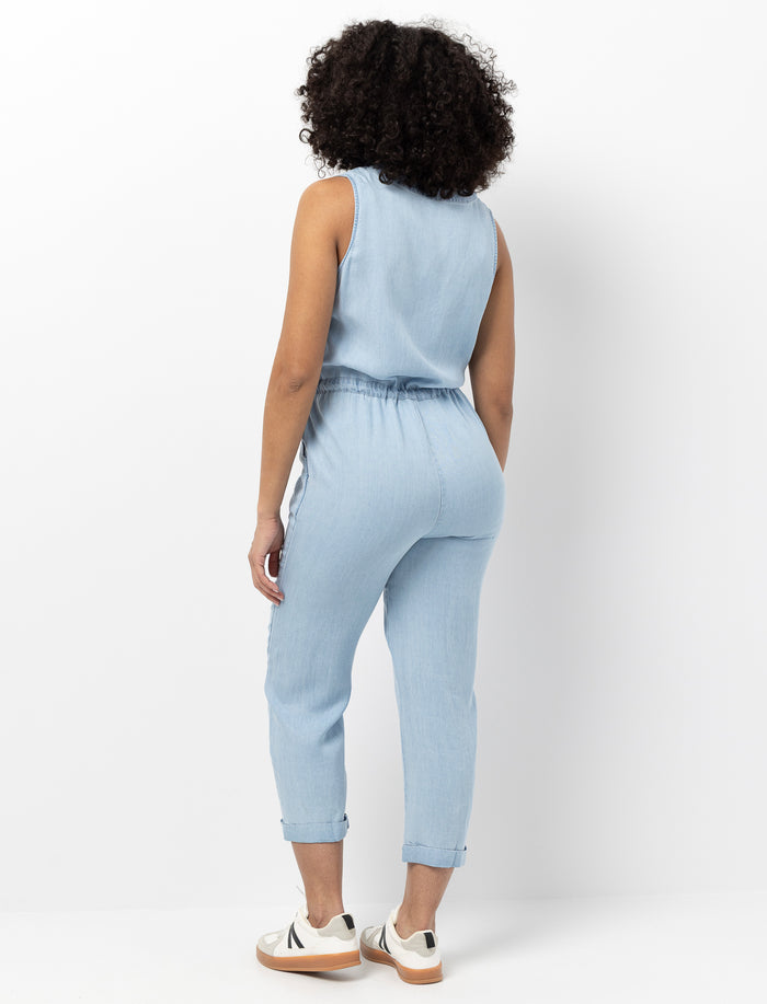Combinaison en chambray