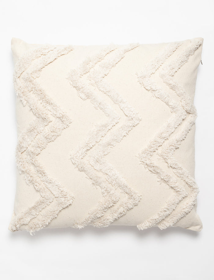 Coussin à motif texturé