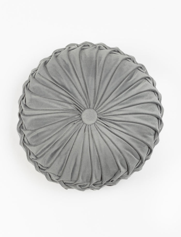 Coussin en velours rond