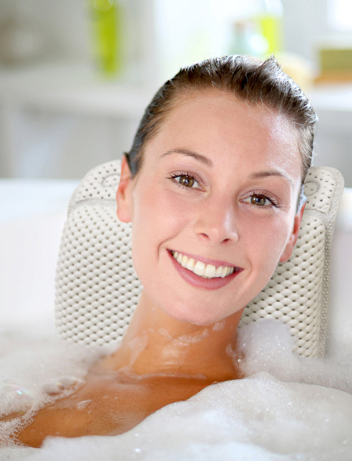 Coussin repose-tête pour le bain