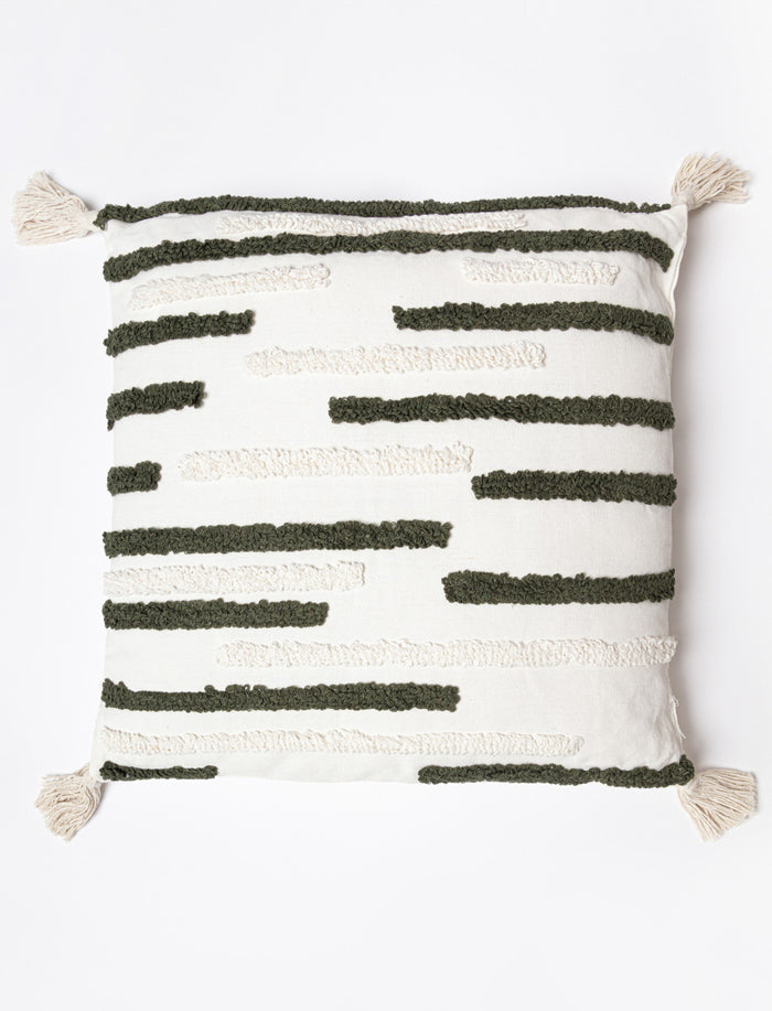 Coussin texturé
