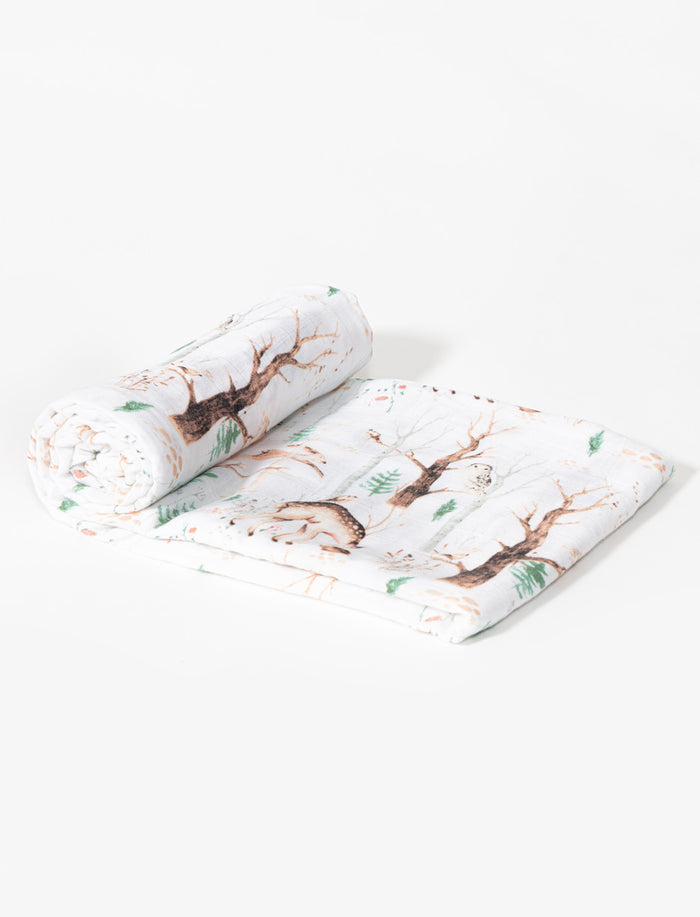Couverture en mousseline de bambou